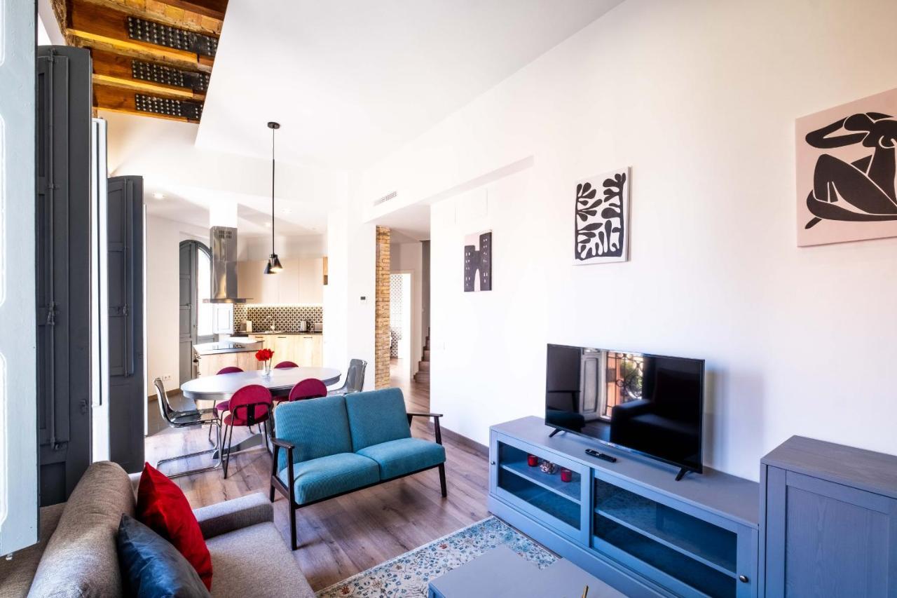 Spacious Penthouse With Massive Terrace Valencia Exterior foto