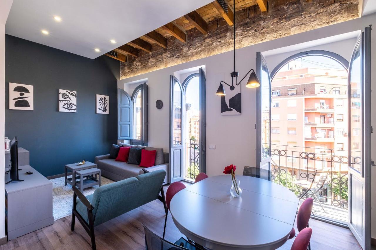 Spacious Penthouse With Massive Terrace Valencia Exterior foto