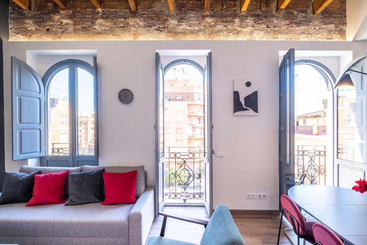 Spacious Penthouse With Massive Terrace Valencia Exterior foto