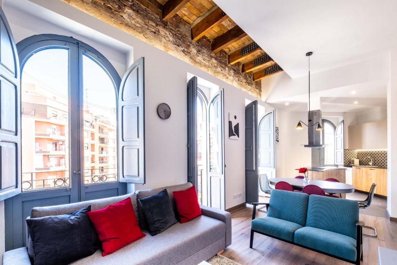 Spacious Penthouse With Massive Terrace Valencia Exterior foto