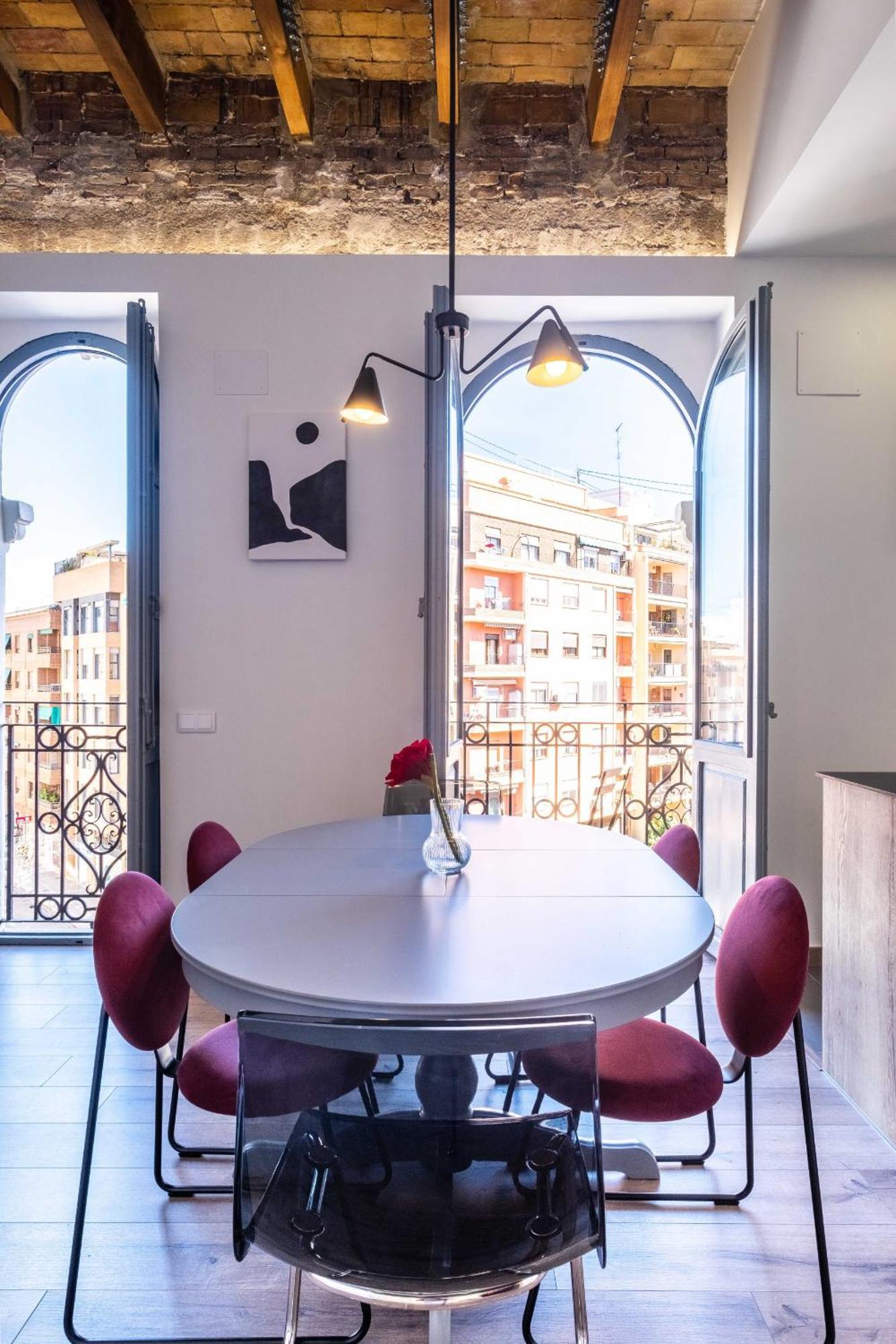 Spacious Penthouse With Massive Terrace Valencia Exterior foto